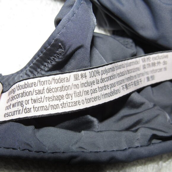 Victoria’s Secret Uplift Semi-Demi Underwire Gray Bra – Size 34DD - Picture 8 of 9